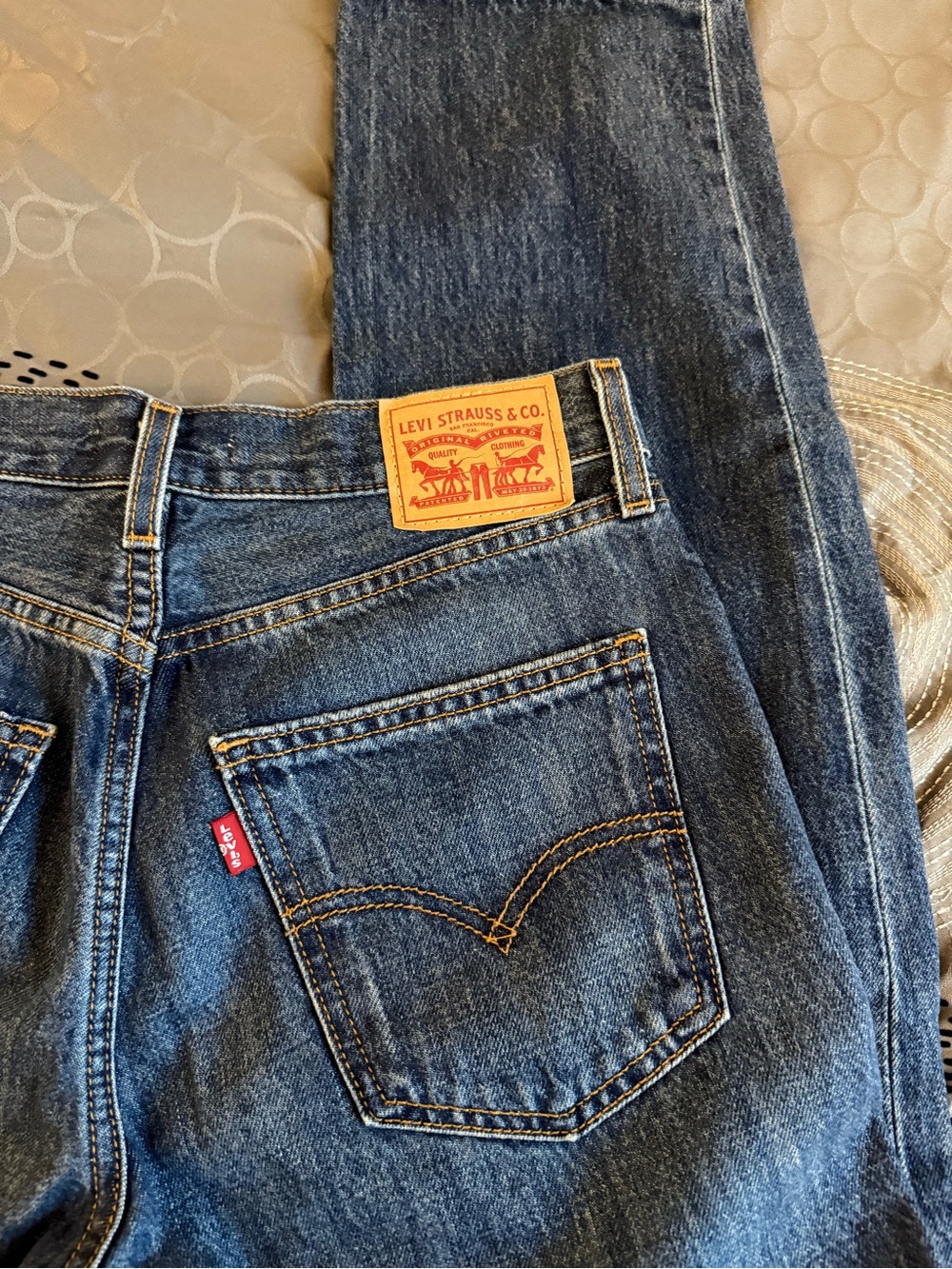 Levi's Low Pro Straight Jeans Women's Straight Leg Waist 25